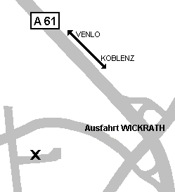 Wegbeschreibung zur Firma Klaus Fischer GmbH